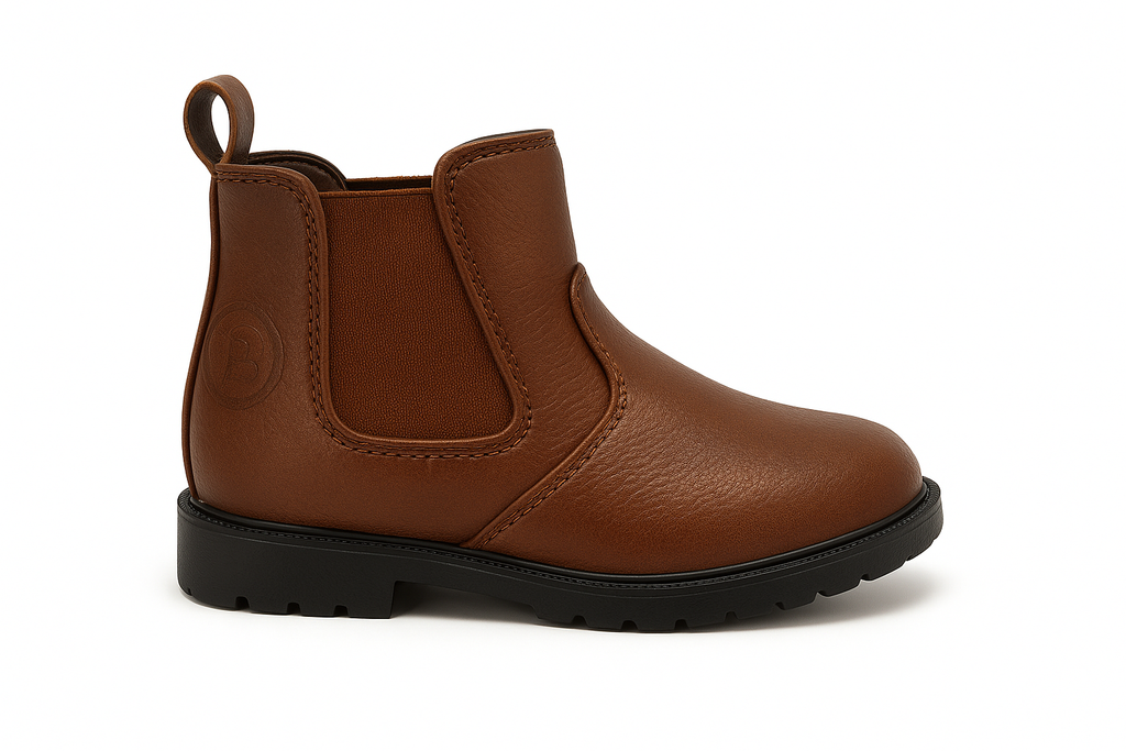 Classic Brown Chelsea Boots for Kids | Stylish & Durable