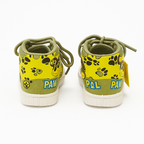 Olive Green Cartoon Print Shoes for Kids | Lightweight & Fun