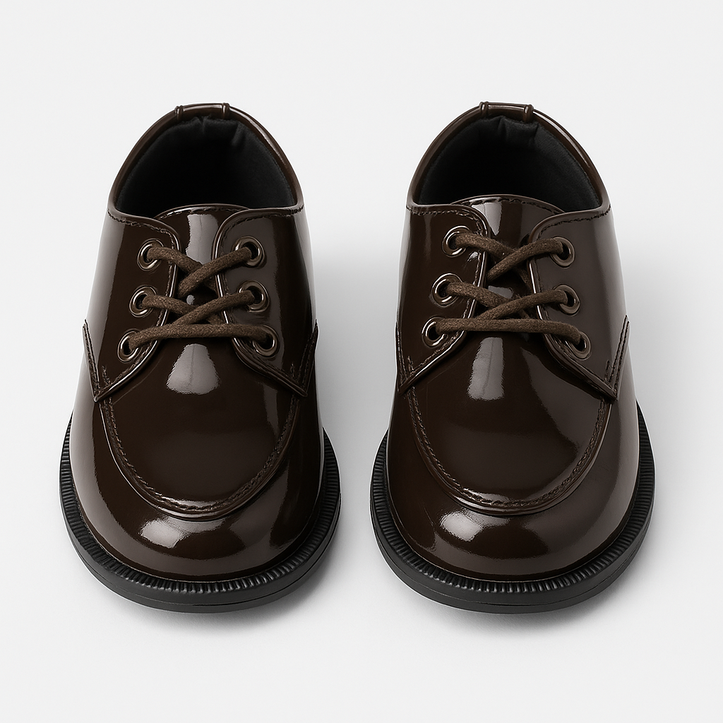 Elegant Brown Formal Shoes for Boys | Party & Occasion Wear