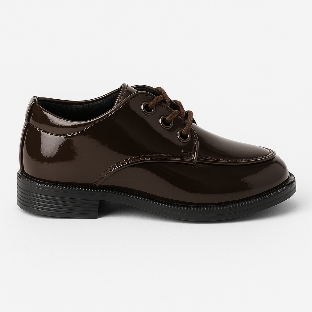 Elegant Brown Formal Shoes for Boys | Party & Occasion Wear