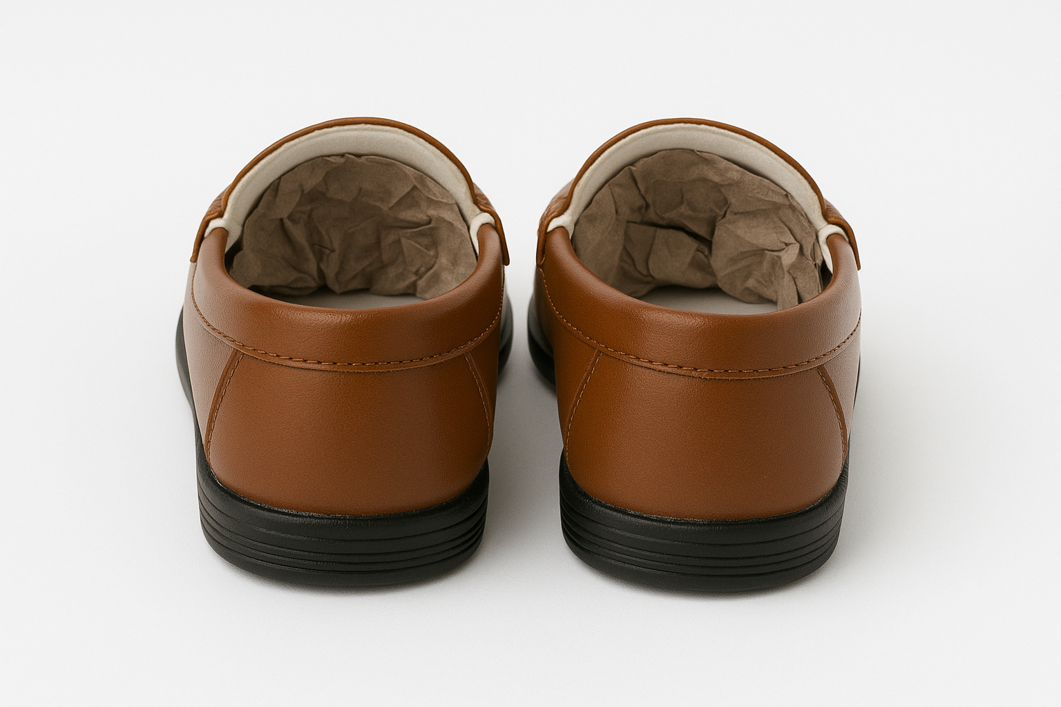 Light Brown Casual Loafers for Kids | Stylish & Comfortable Slip-Ons