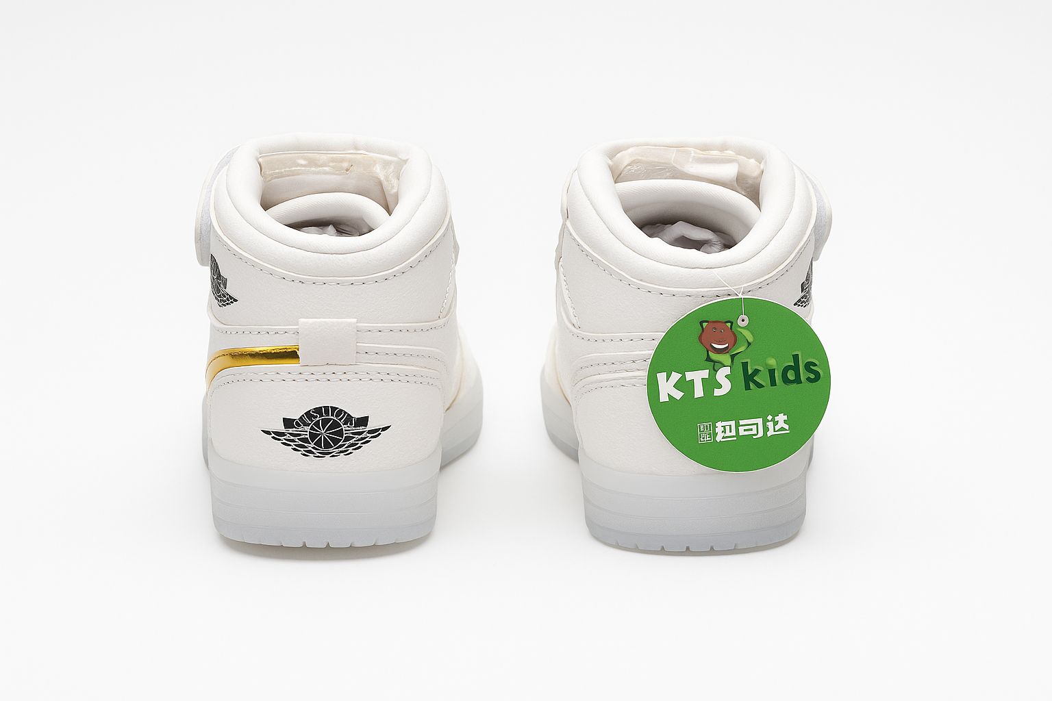 White Hi-top Sneakers for Kids | Stylish & Supportive Baby Shoes
