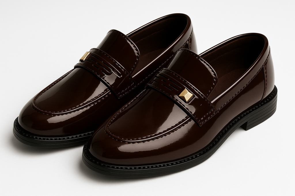 Brown Formal Slip-On Shoes for Boys – Classic & Comfortable