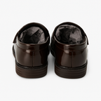 Brown Formal Slip-On Shoes for Boys – Classic & Comfortable