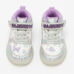 Purple Sparkle Shoes for Girls | Light-Up Party Sneakers