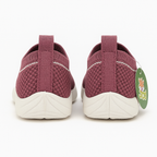 Breathable Maroon Walking Shoes for Kids – Lightweight & Comfy