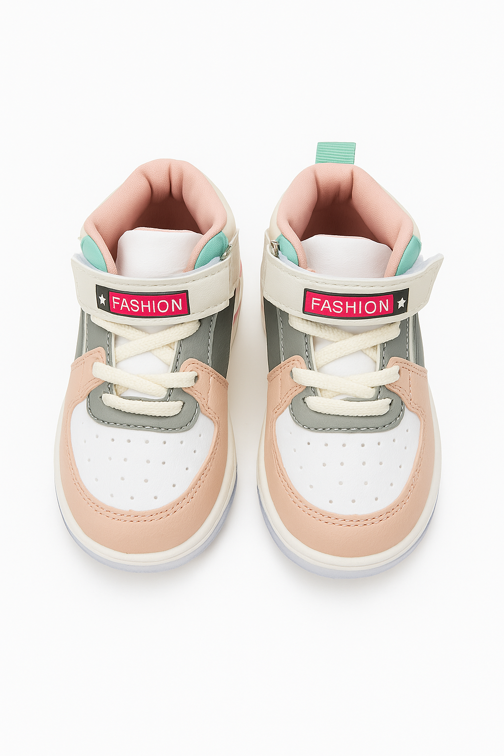 Trendy Multicolor Sneakers for Girls | Lightweight & Stylish Kids Footwear