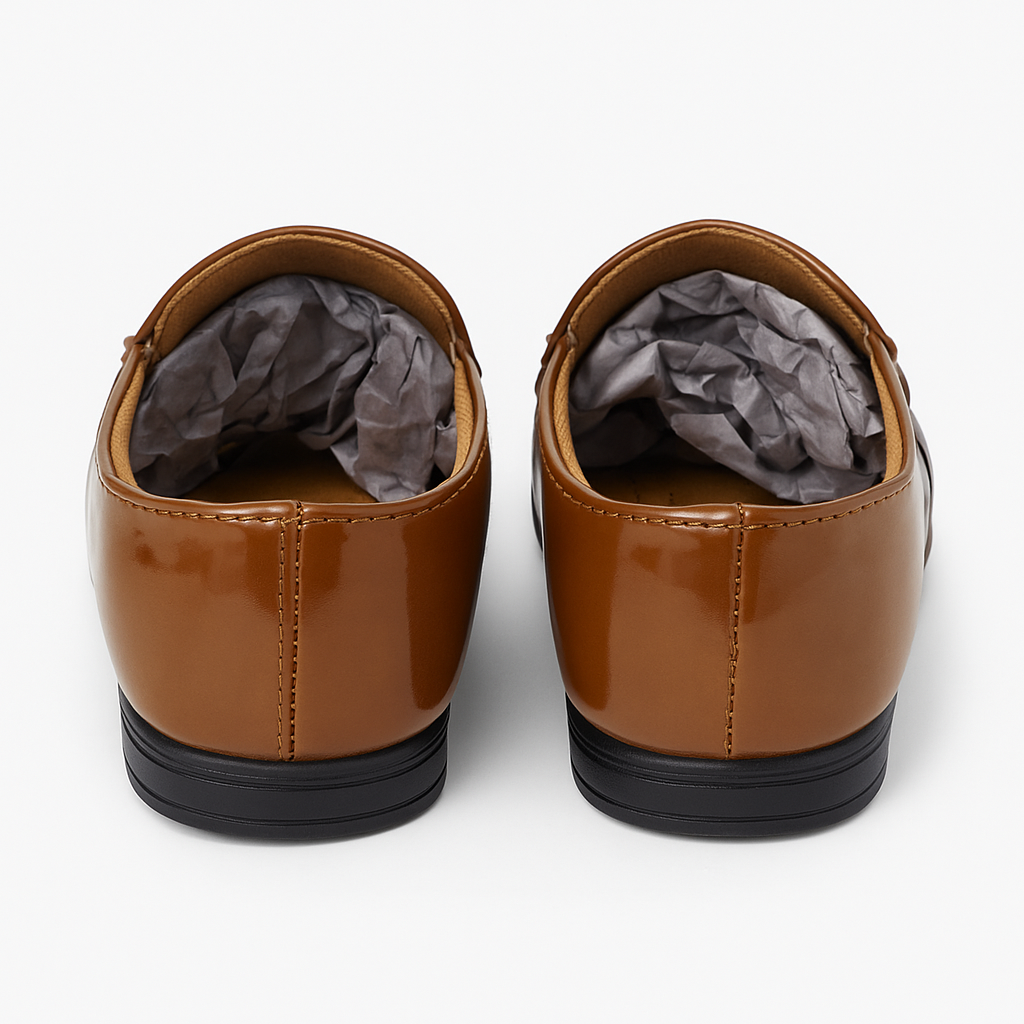 Classic Brown Leather Sandals for Boys – Formal & Festive Wear